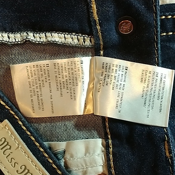 Miss Me Heaven Cut High Rise Size 31x34 long - Picture 11 of 13